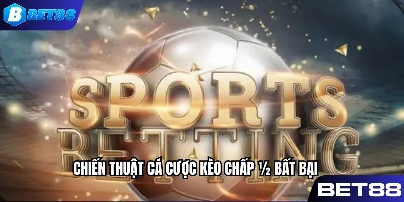 Chiến thuật luôn ăn lớn trong cá độ cược chấp nửa trái
