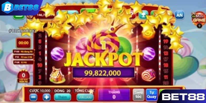 Tổng quan về trò chơi nổ hũ Canday Burts BET88